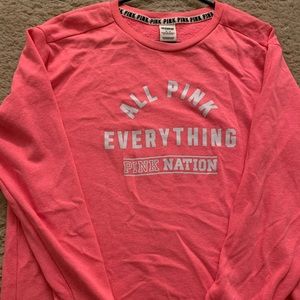 Victoria Secret PINK NATION crew neck